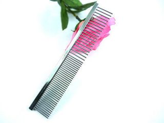2CM Pet Comb For Dog And Cats Stainless Steel Comb Prevent Hair 