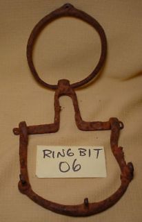   Authentic Spanish Mexican Charro Iron Ring Horse Bit MAKE AN OFFER