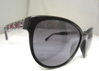 Chanel Sunglasses Glasses 5215 Q 1282/81 Black 57 17 135 Authentic 