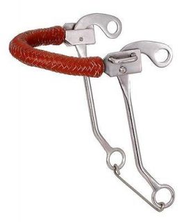 Kelly Silver Star Braided Leather Hackamore Horse Tack Equine