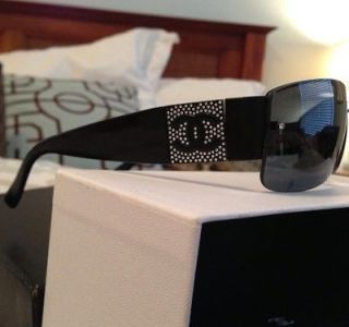 Chanel Sunglasses With Swarovski Crystals