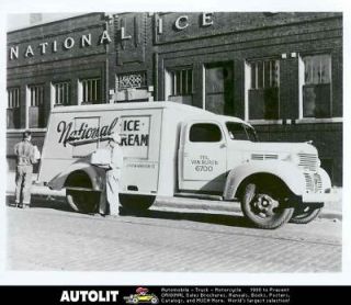 1939 Dodge Ice Cream Truck Factory Photograph