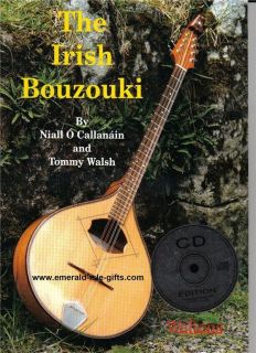 IRISH BOUZOUKI   Learners Book & CD   Beginners Level   With Notation