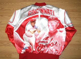 Vintage Cincinnati Reds Chris Sabo Chalk Line jacket MLB baseball 1986 
