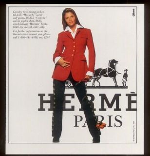 1993 Hermes Paris Mariachi pants red riding jacket pretty woman photo 