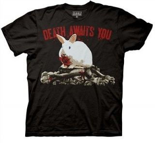 Monty Python Death Awaits You Adult T Shirt