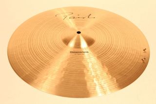 Paiste Dimensions Series 18 Light Ride Cymbal w/ 2 Rivets 1614g 