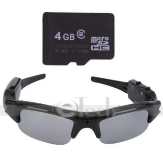 4GB HD Min Surveillance Glasses Camera Cam Pinhole Video Camcorder DVR 