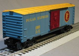 LIONEL POLAR EXPRESS FREIGHT BOXCAR 6 15093 o gauge train 6 30184 B