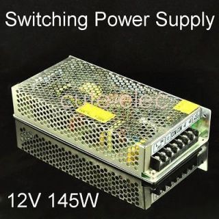 12V DC 12A 145W AC/DC Regulated Switching Power Supply New S 145 12