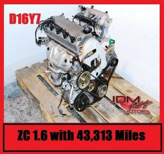 Honda Civic D16Y7 1.6 Engine, JDM ZC Motor Civic EK 1996 2000