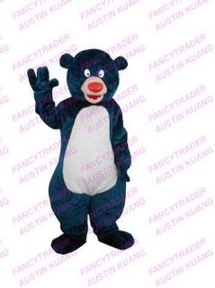 Baloo Bear Mascot Costume Baloo Mascot Costume Fancy Dress Free 