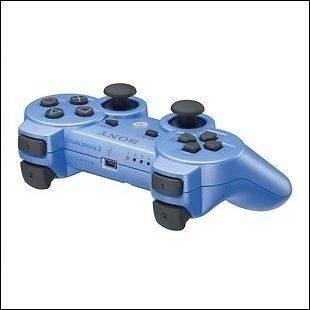 PS3 Wireless Rapid Fire Controller 8 Mode Best Modded Blue for MW3 