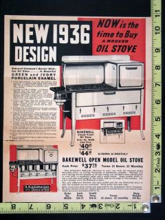 1936 Kalamazoo Stove Advertisement Order Form