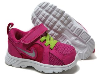 NIKE Fusion Run TD Toddler Girls Shoes SZ 4   10 #525595 600 Pink 
