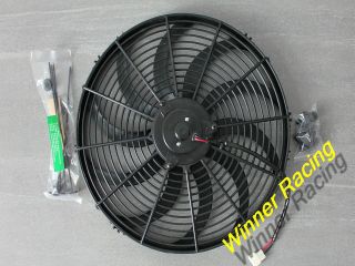 24V 16 160W 2700CFM Slim Radiator Cooling Thermo Electric Fan 