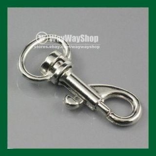 10 pcs SWIVEL CLIPS SNAP Hook for Keychain keyring key oxx