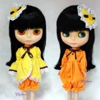   Fashion Hujoo Berry Blythe DAL Girl Rozen Maiden Canary Outfit