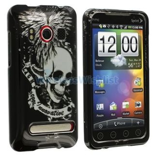 htc evo 4g case white in Cases, Covers & Skins