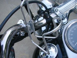 Trike Motorcycle ATV Cup Drink Bottle Holder Handlebar Mount Aluminum 