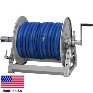   WASHER HOSE REEL Commercial   400ºF Rated   up to 275 Ft of 3/8 Hose