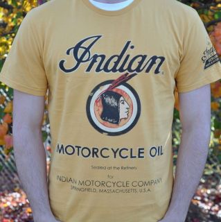vintage indian motorcycle shirt in Clothing,  