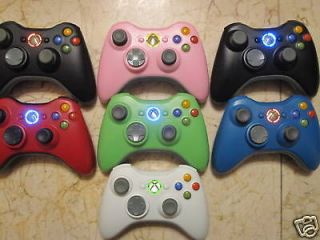 pink xbox 360 controller in Controllers & Attachments
