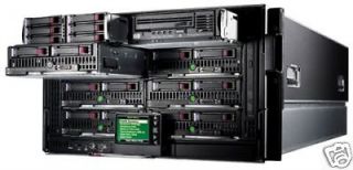 HP c3000 Enclosure 8x BL465c Blade Server 8x 146GB SAS