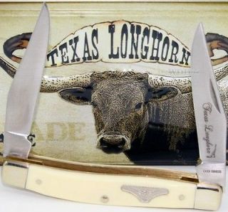   Schrade Texas Longhorn Muskrat Skinning Hunting Folding Pocket Knife