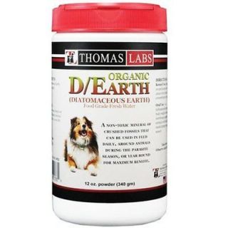 EARTH   Diatomaceous Earth   Shaker 12 oz by Thomas Labs ( Food 