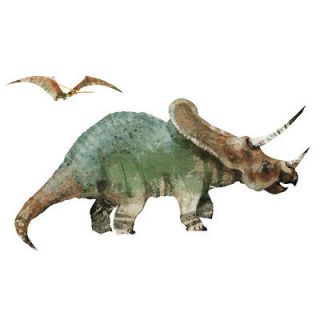 nEw Large TRICERATOPS WALL ACCENT STICKER   Jurassic Dinosaurs 