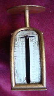 Antique Gold Dore Tiffany New York Postage Scale Weights Zodiac