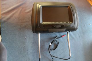    700X (cld700x) 7 TFT LCD Headrest Monitor with Built in DVD Player