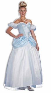 Cinderella Womens Adult Costume Disney Princess Fairytale Story Book 