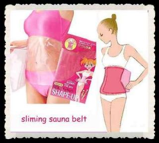 Sauna Slimming Belt Belly Waist Wrap Shaper Sweat Burn Fat Cellulite 