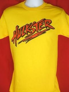 Yellow Hulkster Hulk Hogan T shirt New