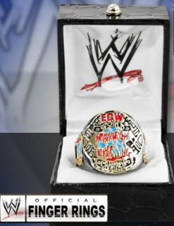 WWE ECW Classic HEAVYWEIGHT CHAMPIONSHIP Wrestling Belt Replica FINGER 