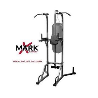   Deluxe Chin Pull Up Dip Leg abs Raise Tower Machine Station Bench VKR