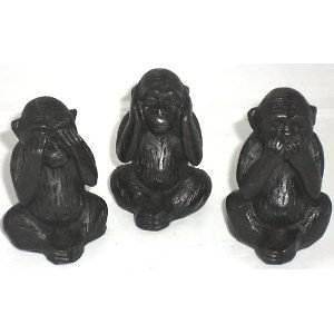 Resin Three Wise Monkeys 1385mw