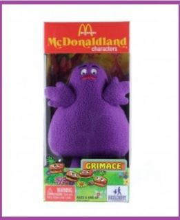 New McDonalds McDonaldland Characters Doll GRIMACE 2008