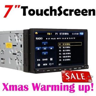 Crown 7 Touch Screen DVD/CD/SD/USB Car Deck Player Stereo RDS Radio 