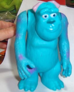 Mcdonalds Disney Pixar Monsters Inc Sulley Sully Toy PVC Figure 6 