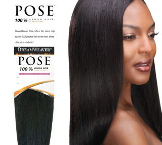 10,12,14 Model Model Dreamweaver Pose 100% Human Hair Yaki Tangle 