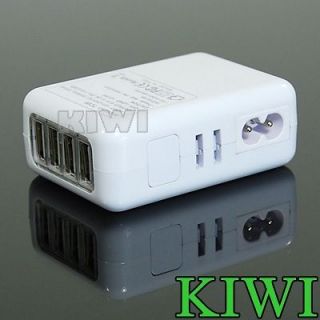Multi Port USB AC adaptor Wall Charger for Apple iPhone