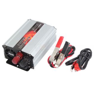 New 500W Car Power Inverter DC 12V to AC 220V Adapter with Travel 