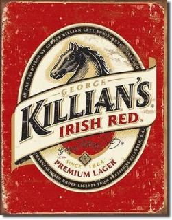George Killians Irish Red Premium Lager Tin Sign