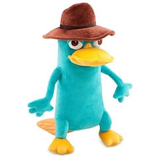 NEW Disney Perry the Platypus as Agent P 13 Phineas & Ferb Plush Toy