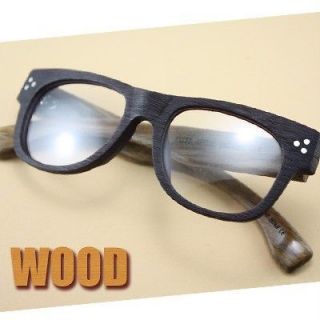 SAGAWA FUJII Real Wood Temple eyeglass glass spectacle Plastic frame 