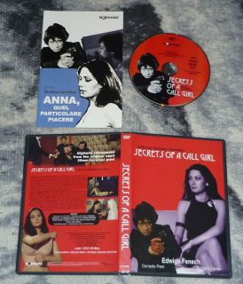 SECRETS OF A CALL GIRL DVD NO SHAME LABEL OUT OF PRINT W/ BOOKLET 