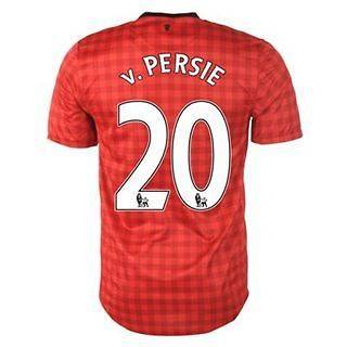 Mens Manchester United Nike Home Jersey Shirt 2012 2013 Man Utd   Van 